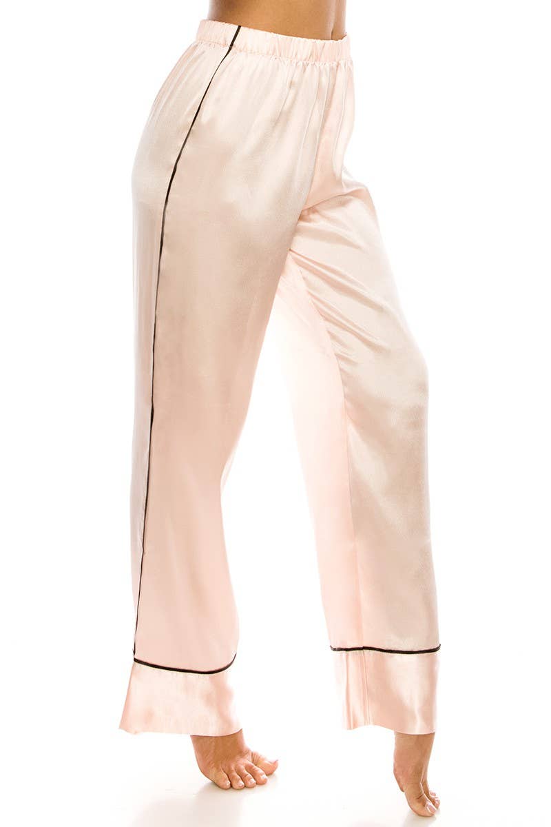 Youmita 2 Pc Satin Pj Set-YM-20183-PJS