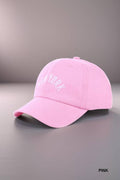 Embroidered Cotton Baseball Cap