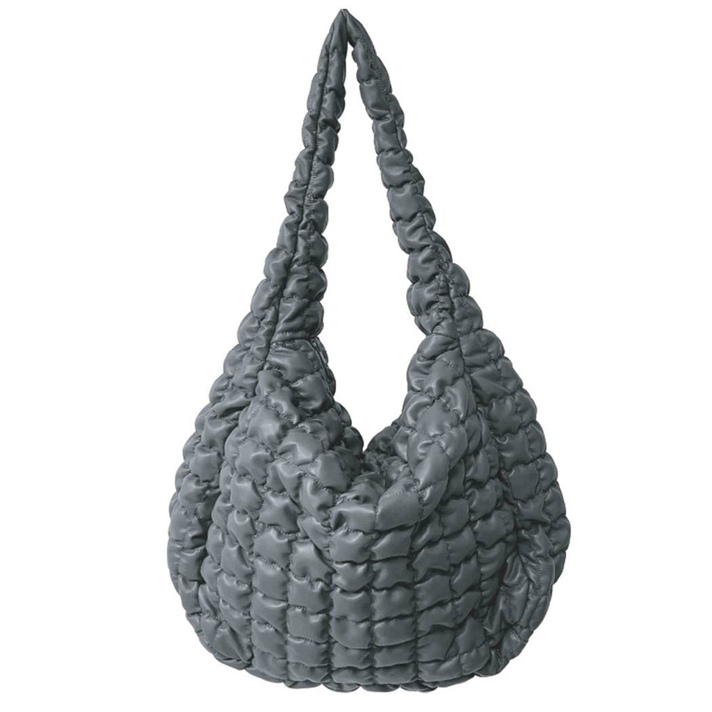 Stylish Quilted Puffer Lightweight Large Handbag