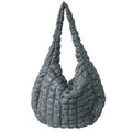 Stylish Quilted Puffer Lightweight Large Handbag