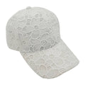 Floral Laced Baseball Cap