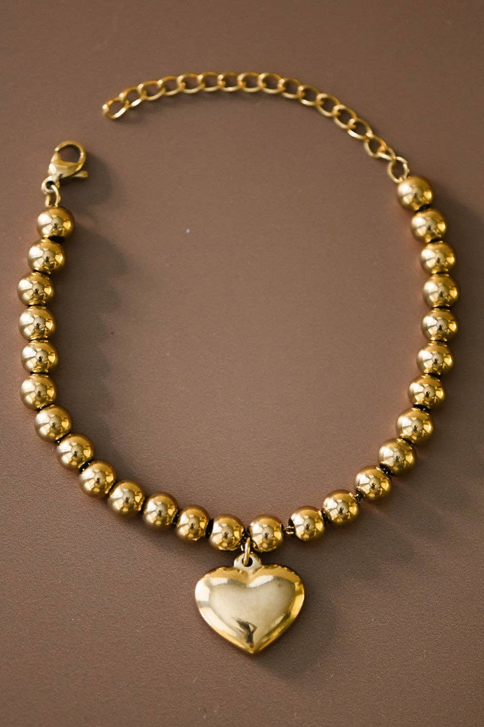 18K Gold Plated Waterproof Stainless Steel Chain Bracelet - 7529