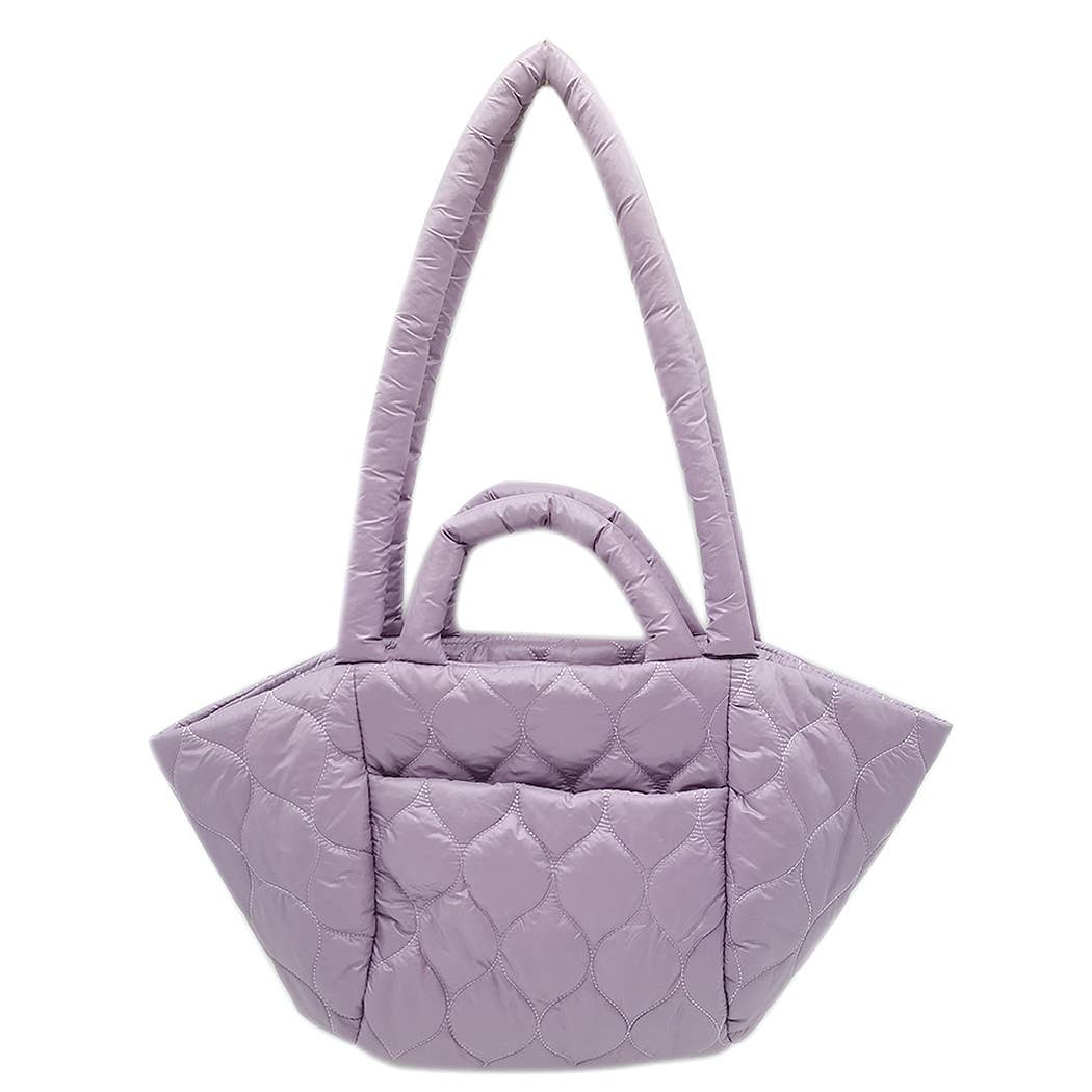 Wave Padded Shoulder Bag