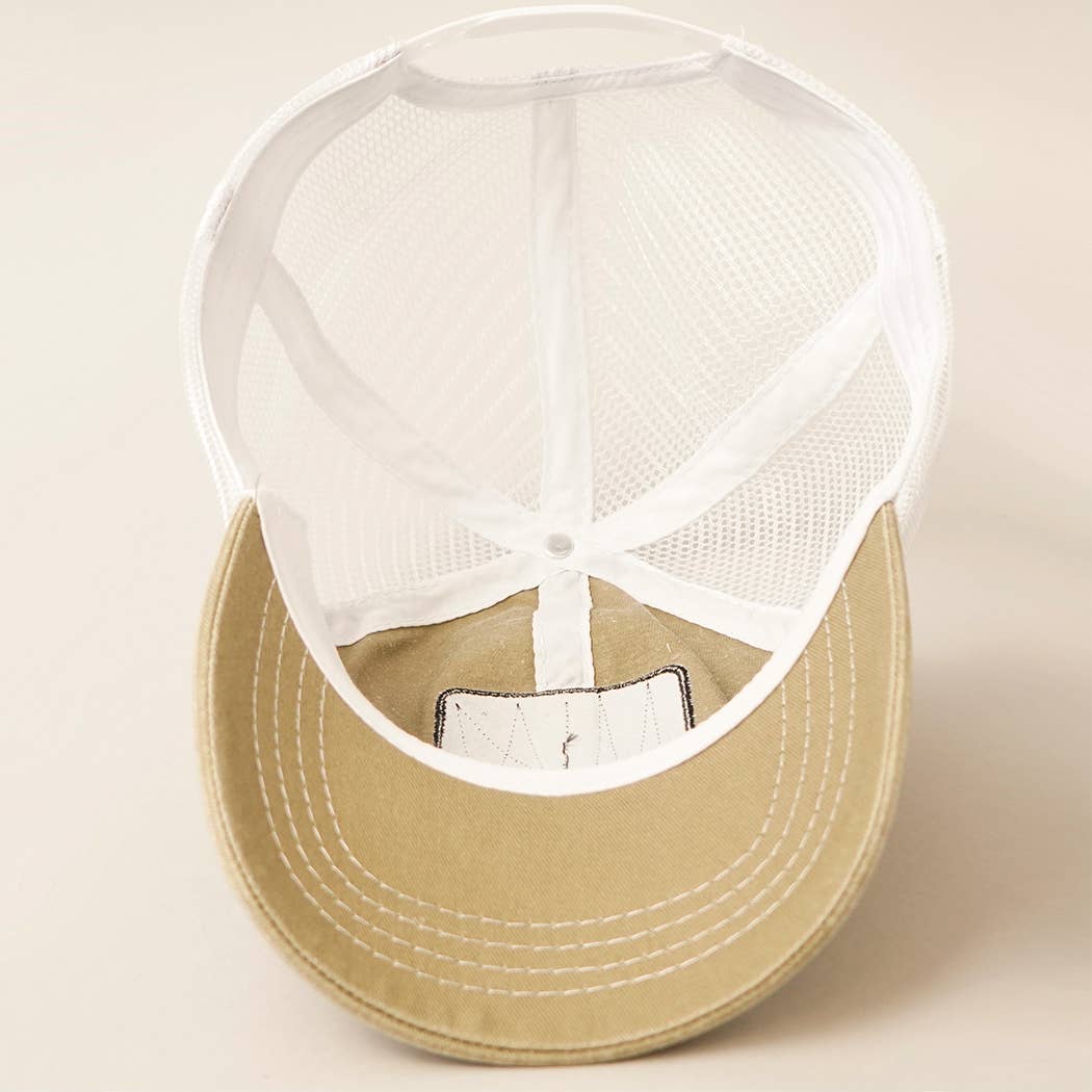 Wild Life Patch Mesh back Baseball Cap