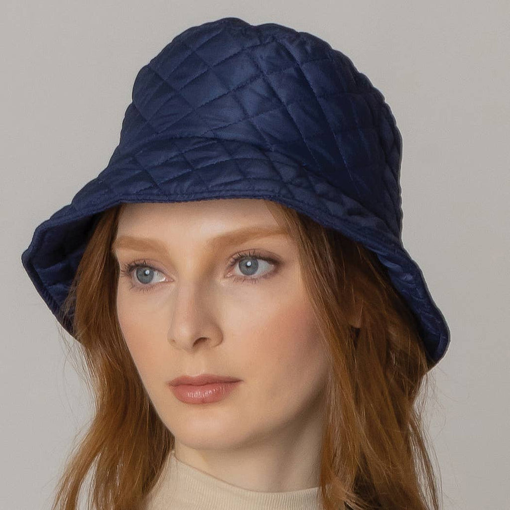 Quilted Padding Bucket Hat
