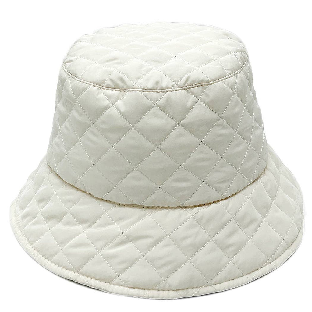 Quilted Padding Bucket Hat