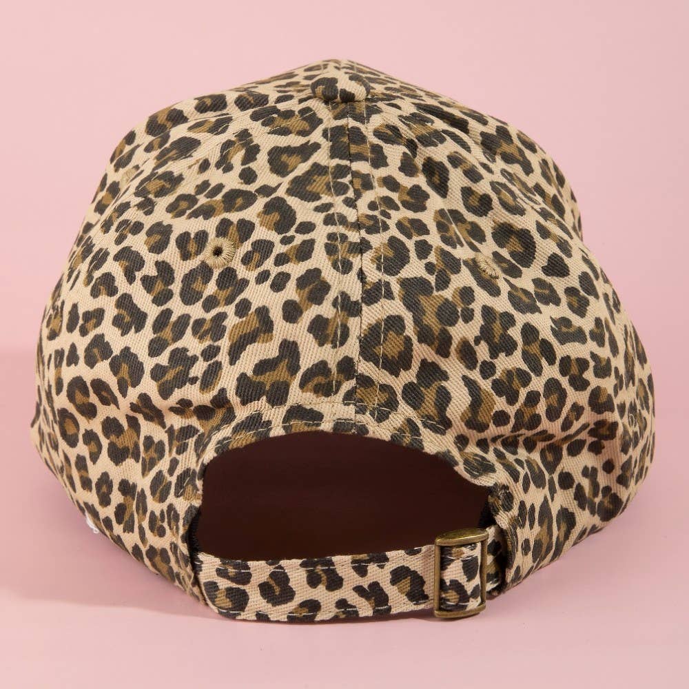 Leopard Print Cap