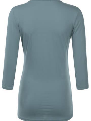Tank Tops Deep V-Neck Surplice Wrap