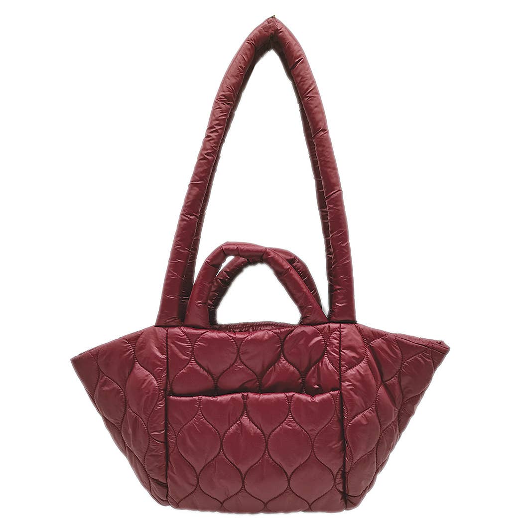 Wave Padded Shoulder Bag