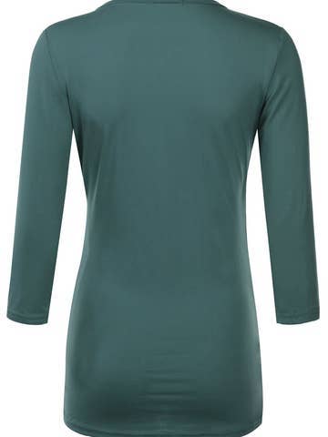 Tank Tops Deep V-Neck Surplice Wrap