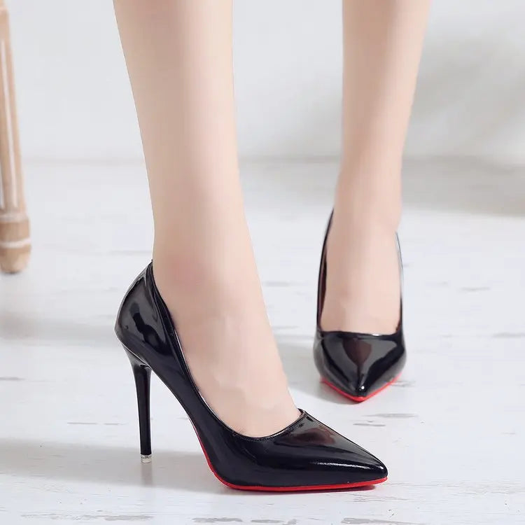 Mina High Heel Shoe 10cm Luxury Red Bottom