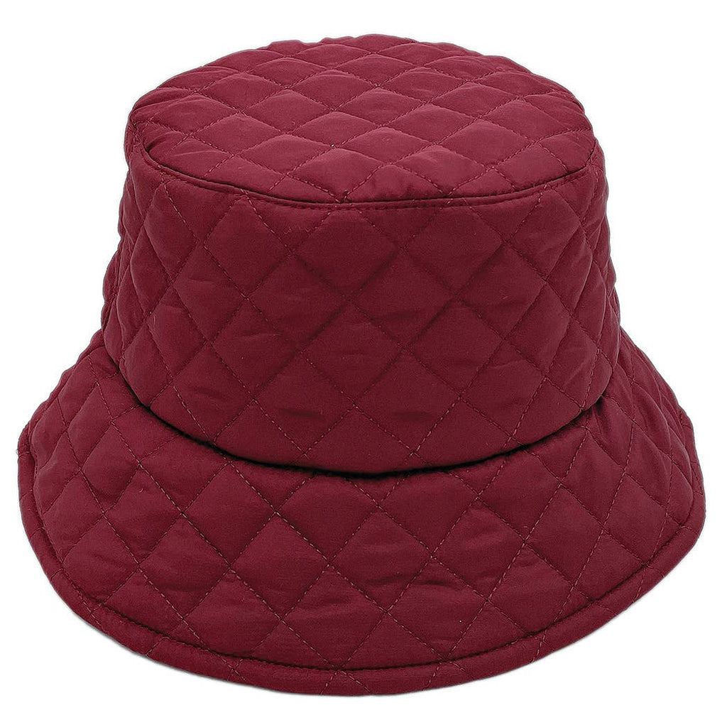 Quilted Padding Bucket Hat