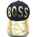 Cybertic Cyberpunk BOSS Rhinestone Cap Hat