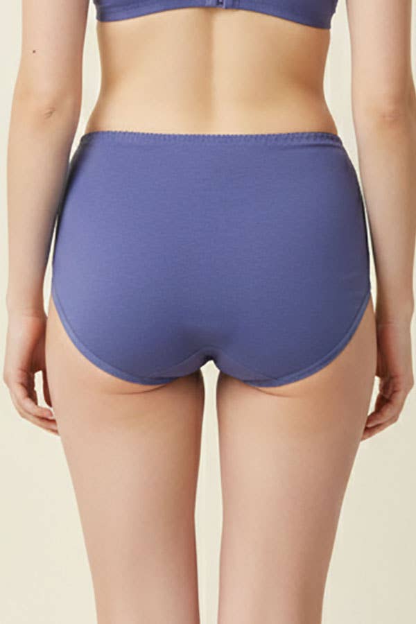 Youmita Solid Full Brief-70091-PTY-12-C01