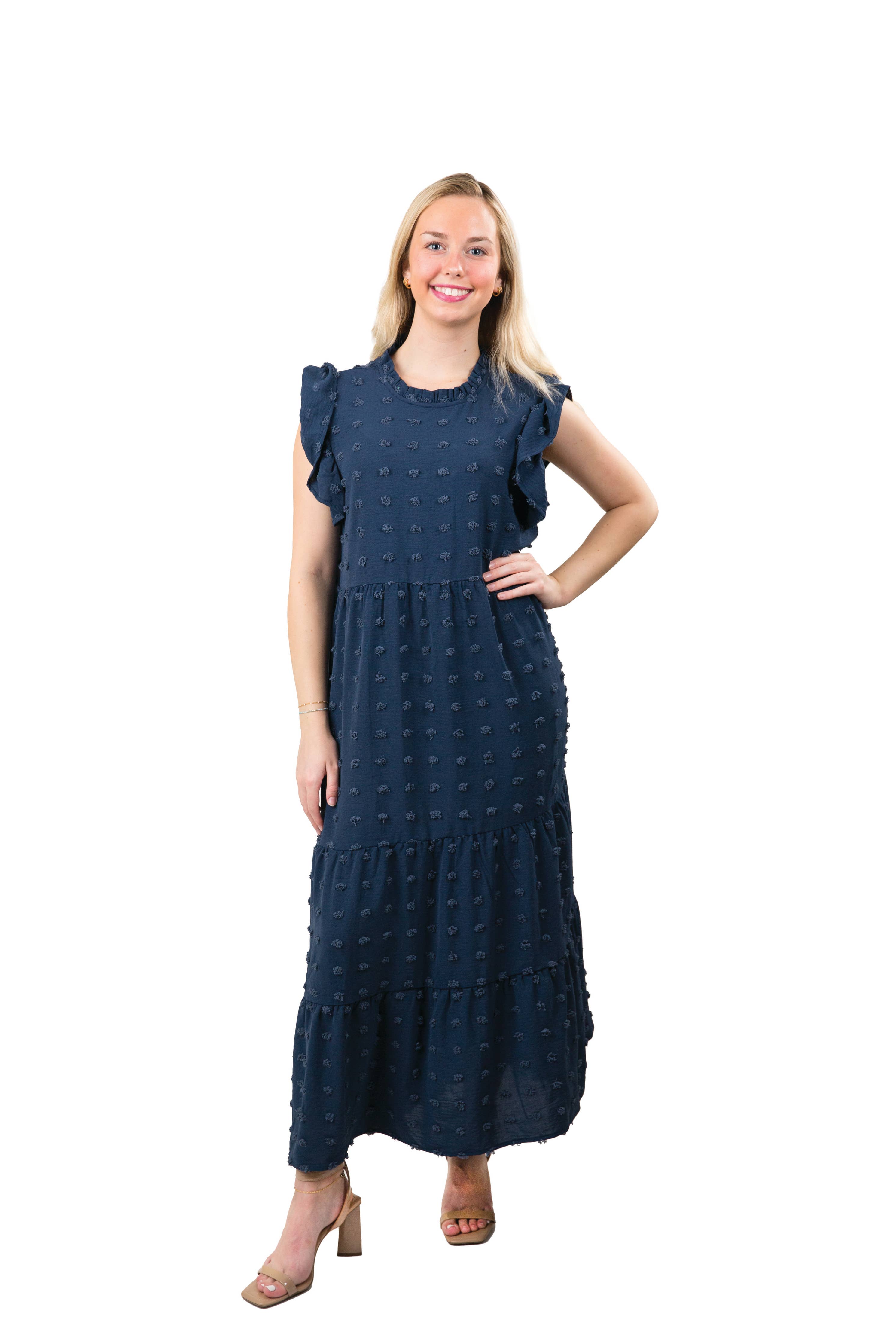 Lizzie Swiss Dot Midi Dress - Limited Sizes