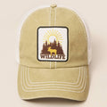 Wild Life Patch Mesh back Baseball Cap