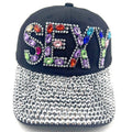 Bold SEXY Rhinestone Cap Hat
