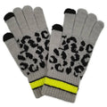 Leopard Print Smart Touch Gloves