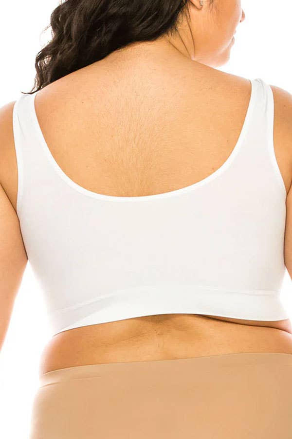 Comfortable  Microfiber Fabric Seamless Bra-YM-SB-72147