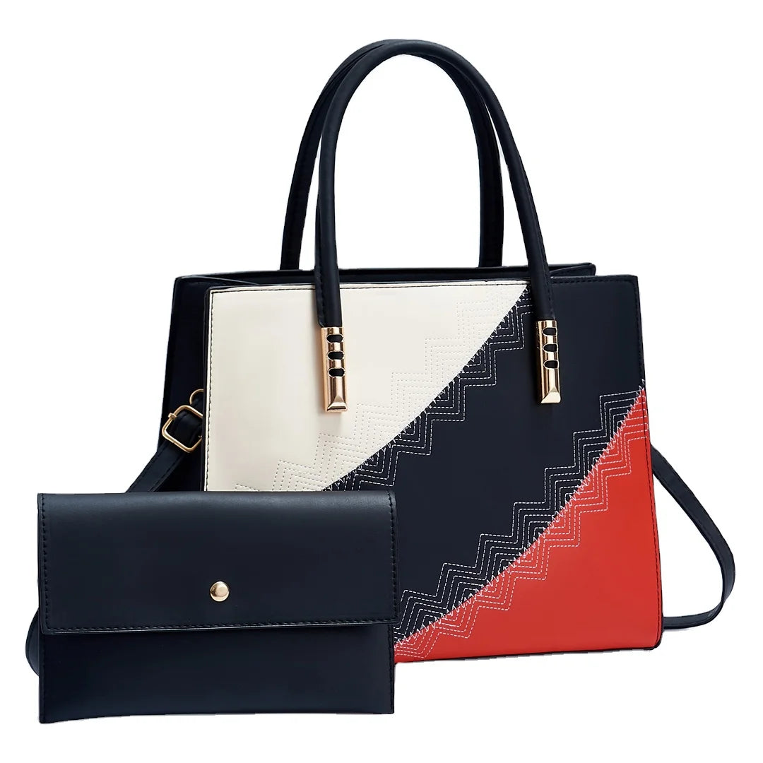 Jaba Luxury Shoulder/Handbag With Wallet