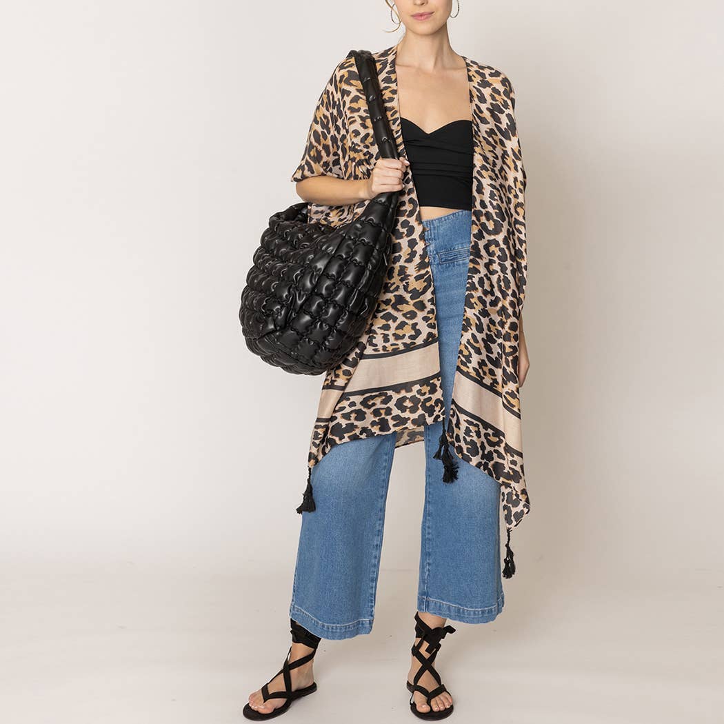 Stylish Quilted Puffer Lightweight Large Handbag