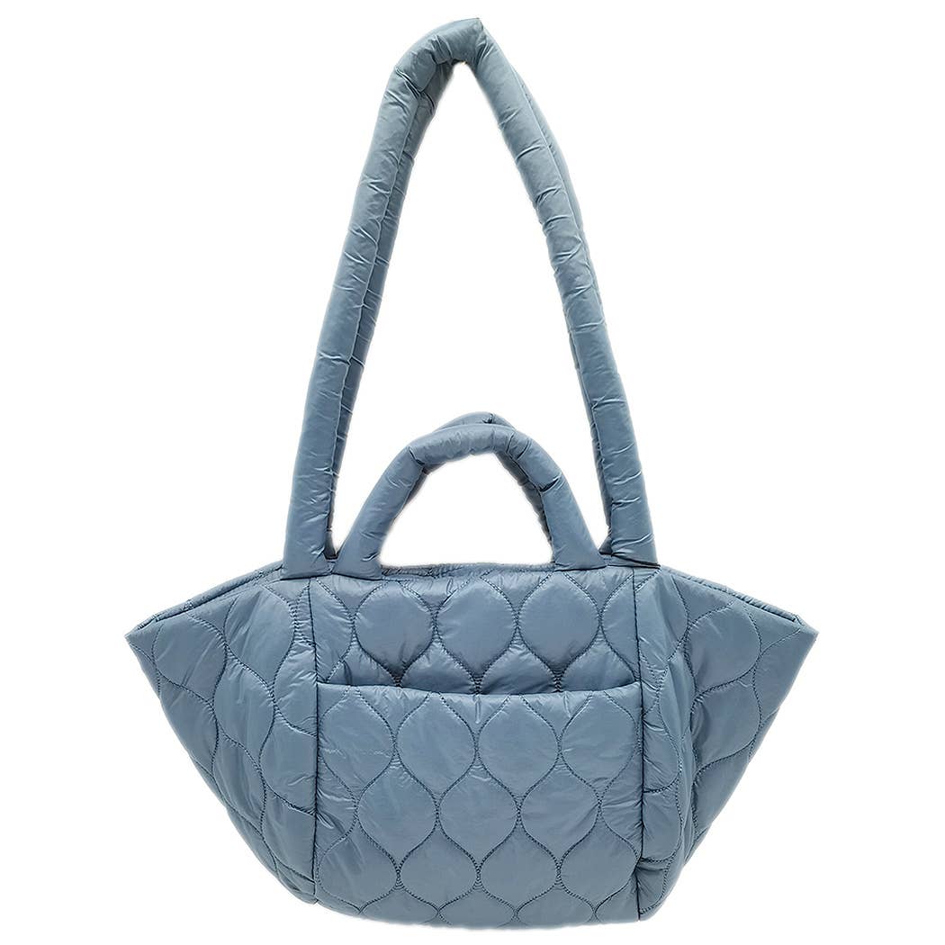 Wave Padded Shoulder Bag