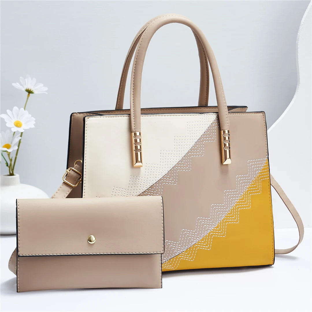 Jaba Luxury Shoulder/Handbag With Wallet