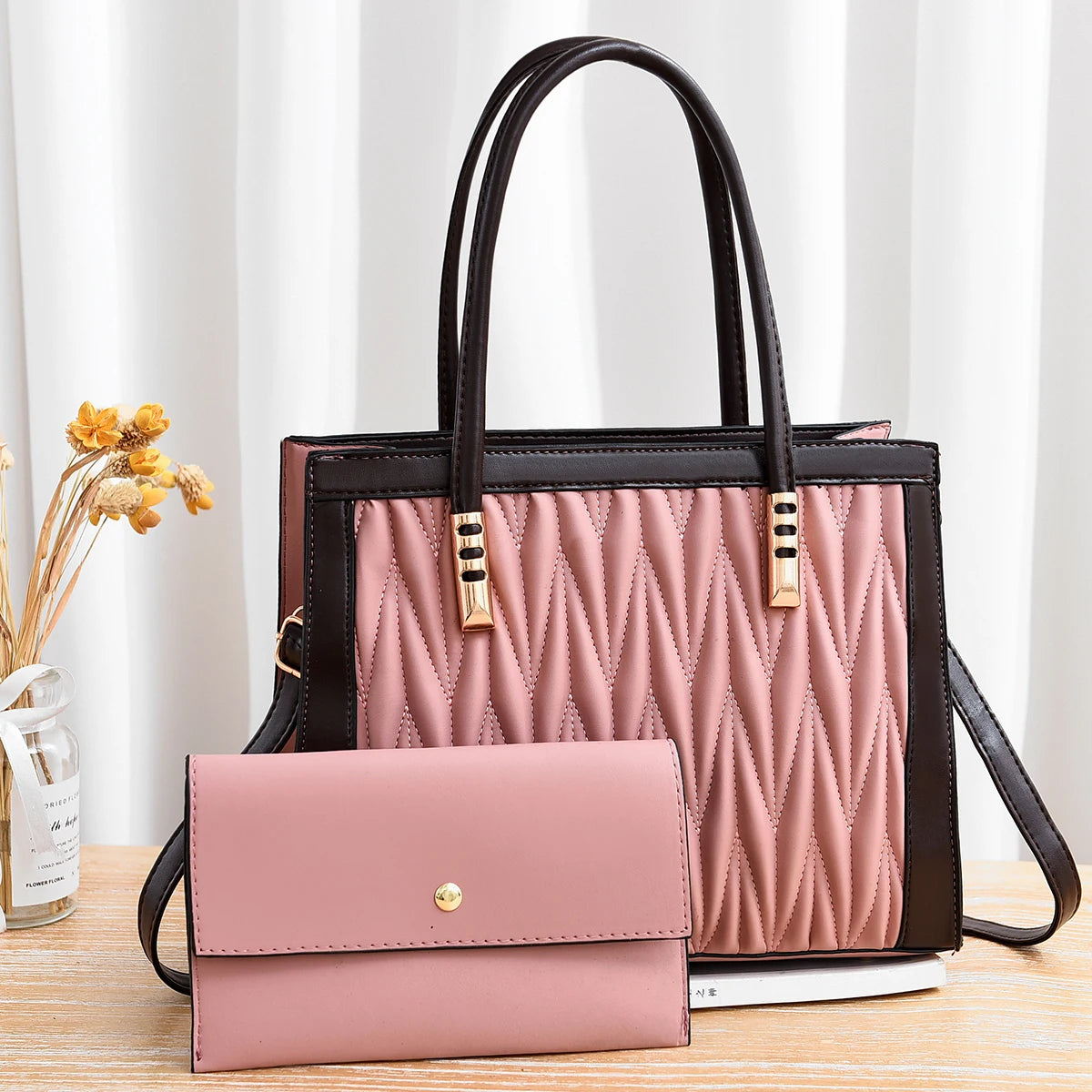 Bijou Luxury Shoulder/Handbag With Wallet