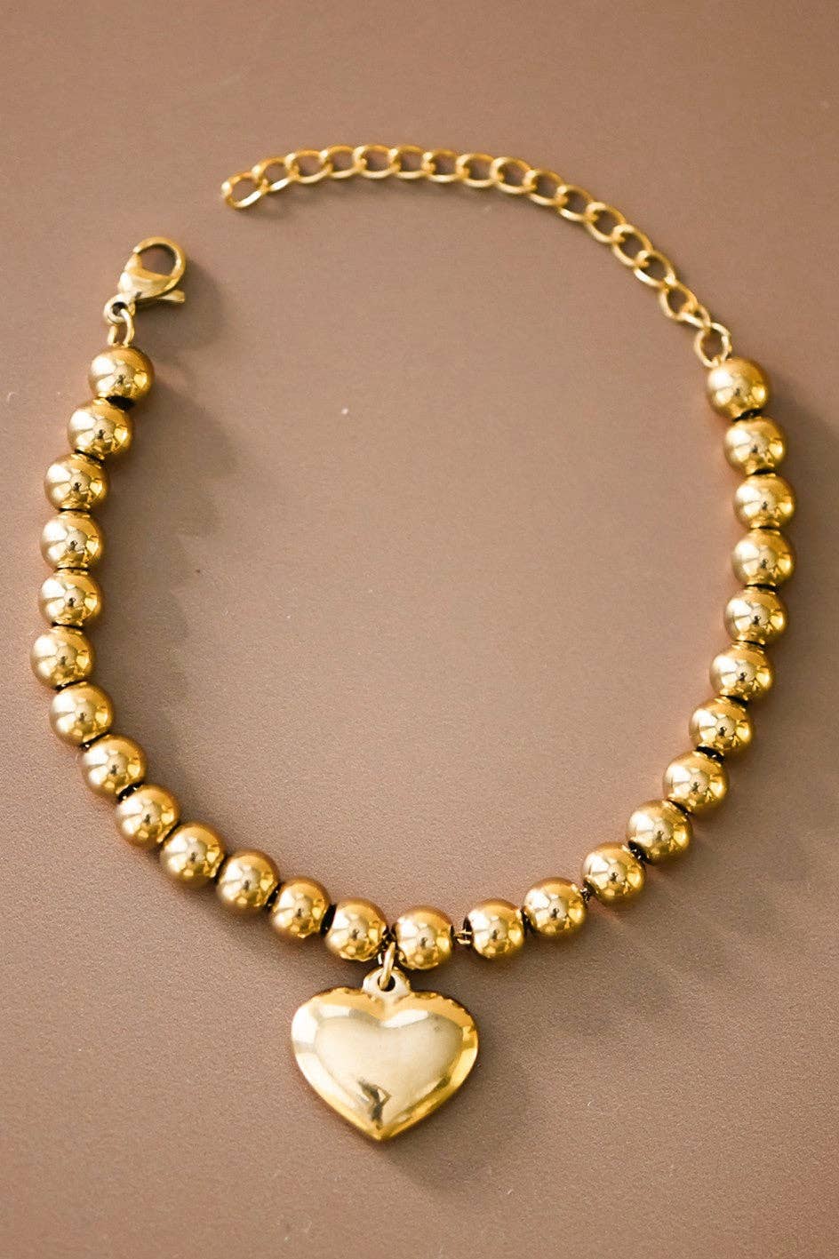 18K Gold Plated Waterproof Stainless Steel Chain Bracelet - 7529