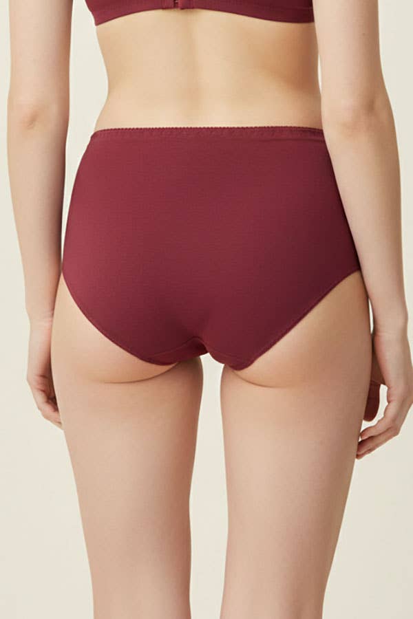 Youmita Solid Full Brief-70091-PTY-12-C01