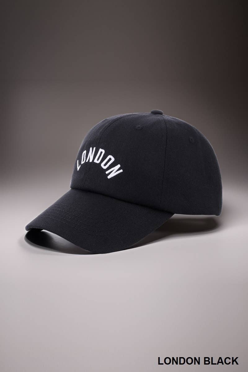 Embroidered Cotton Baseball Cap