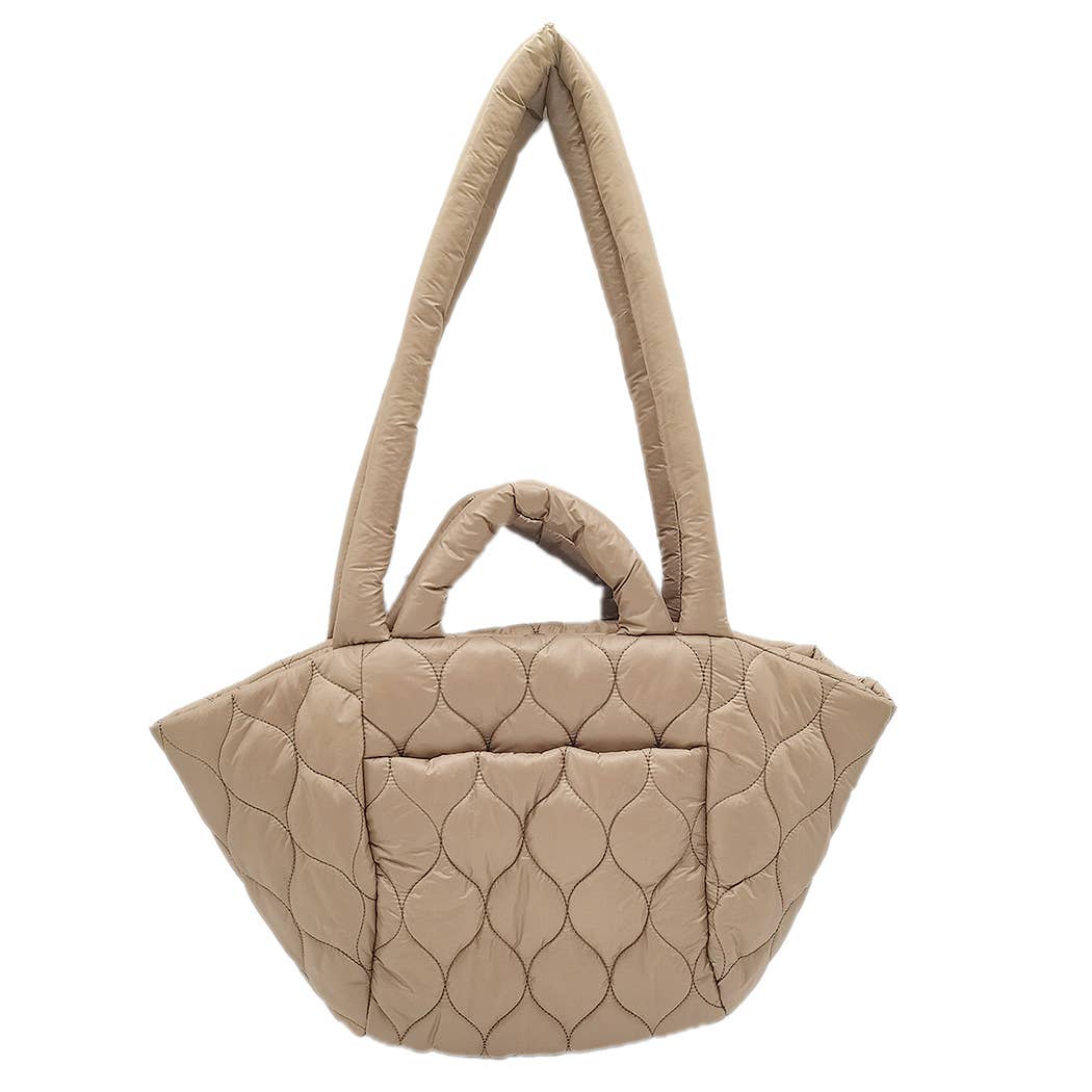 Wave Padded Shoulder Bag