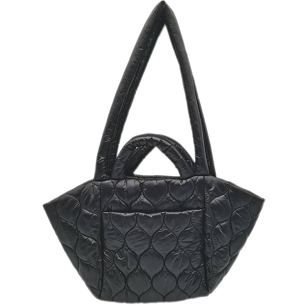 Wave Padded Shoulder Bag