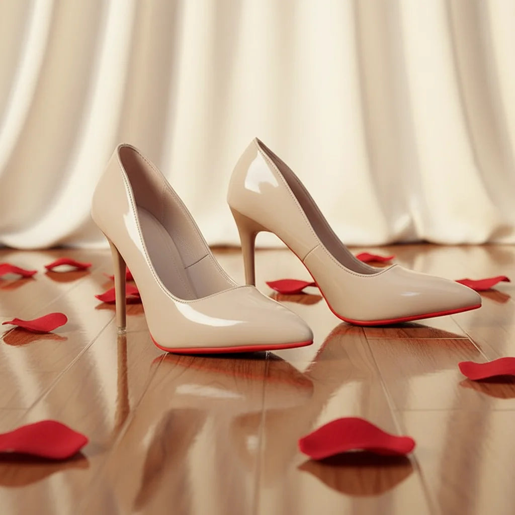 Mina High Heel Shoe 10cm Luxury Red Bottom