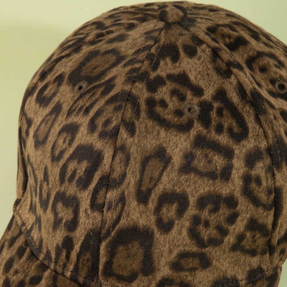 Leopard Print Baseball Cap