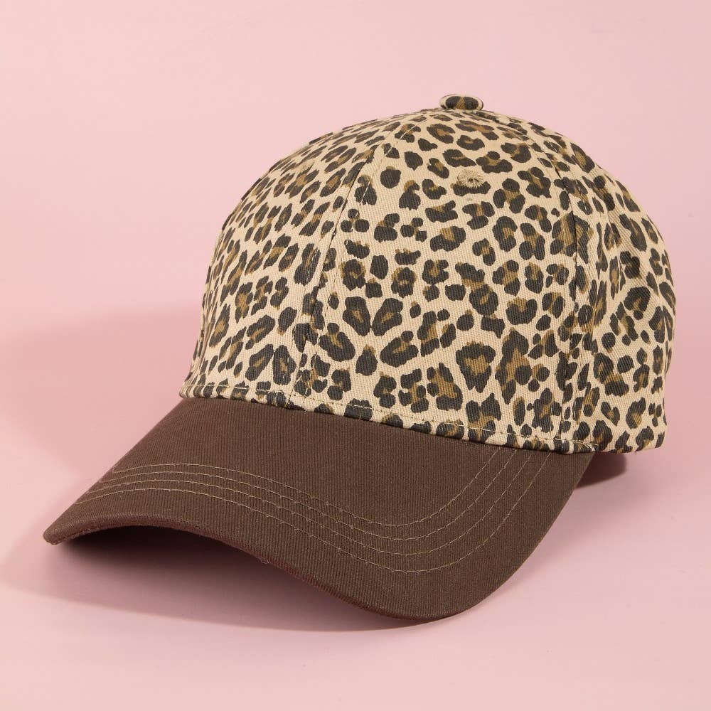 Leopard Print Cap