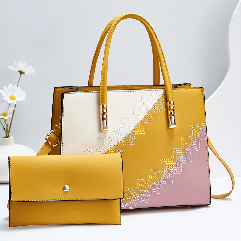 Jaba Luxury Shoulder/Handbag With Wallet