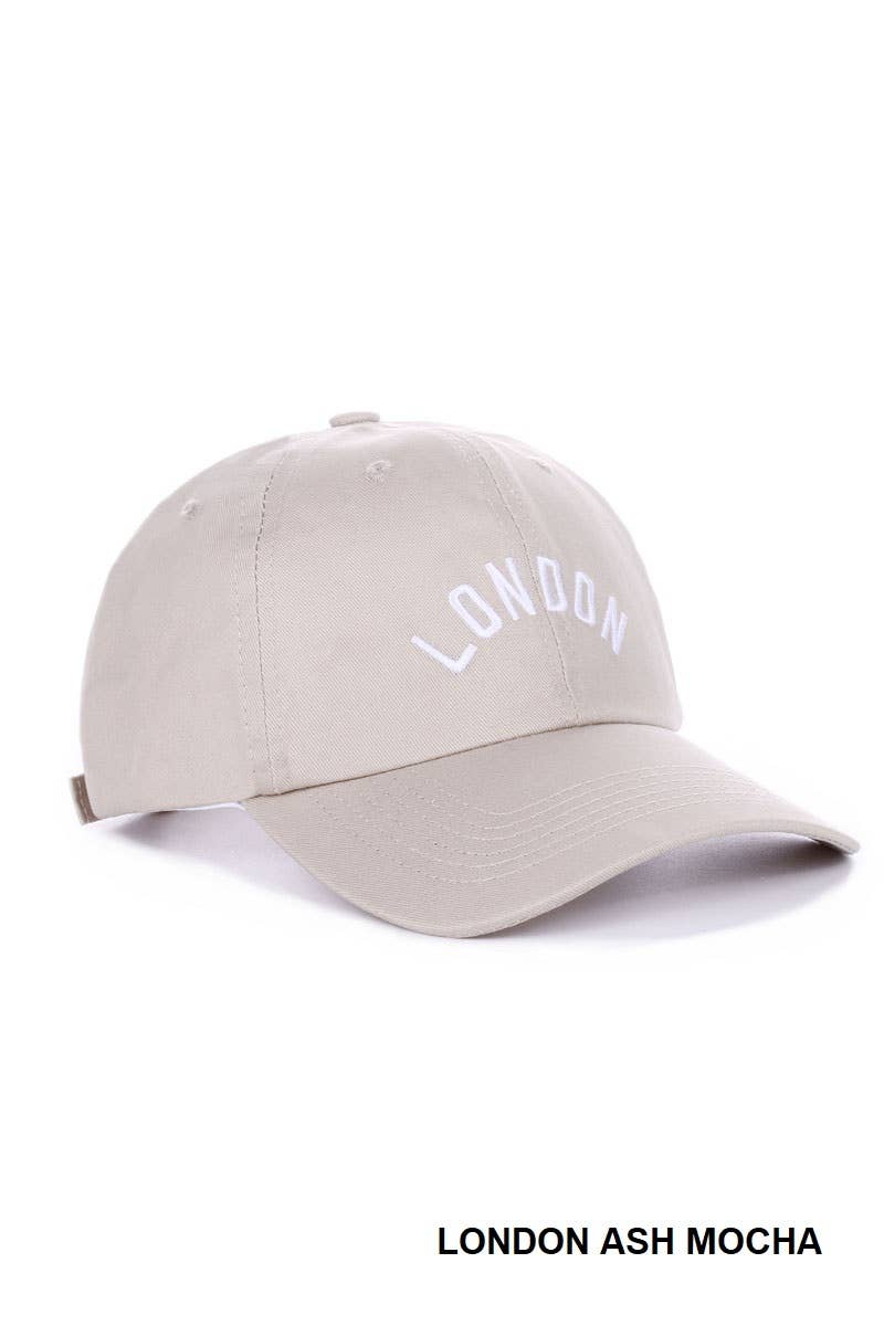 Embroidered Cotton Baseball Cap