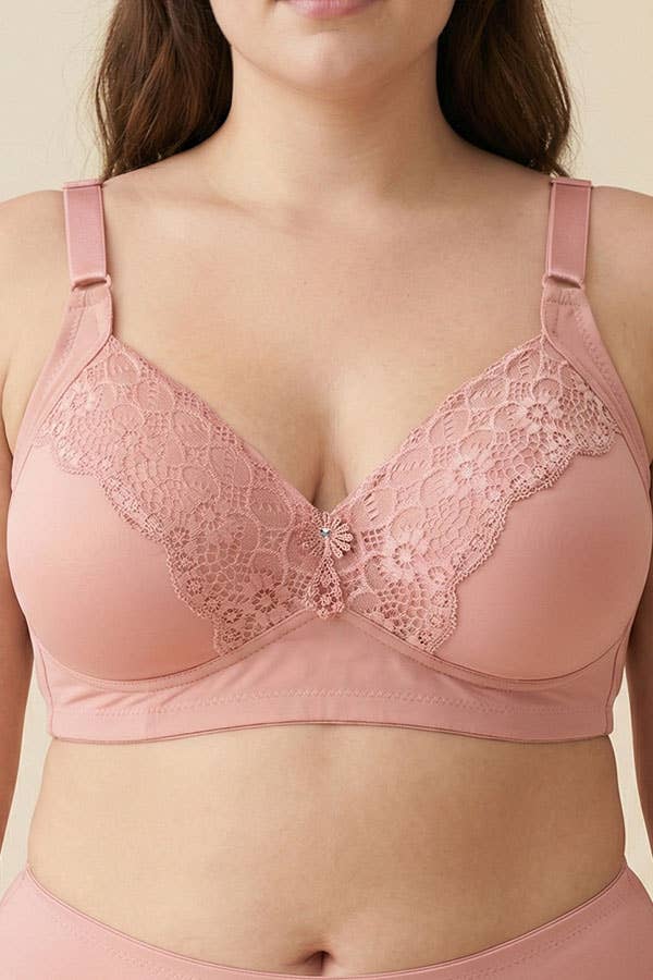 No Underwire, Adjustable Straps Bra -89124-BRA-C03