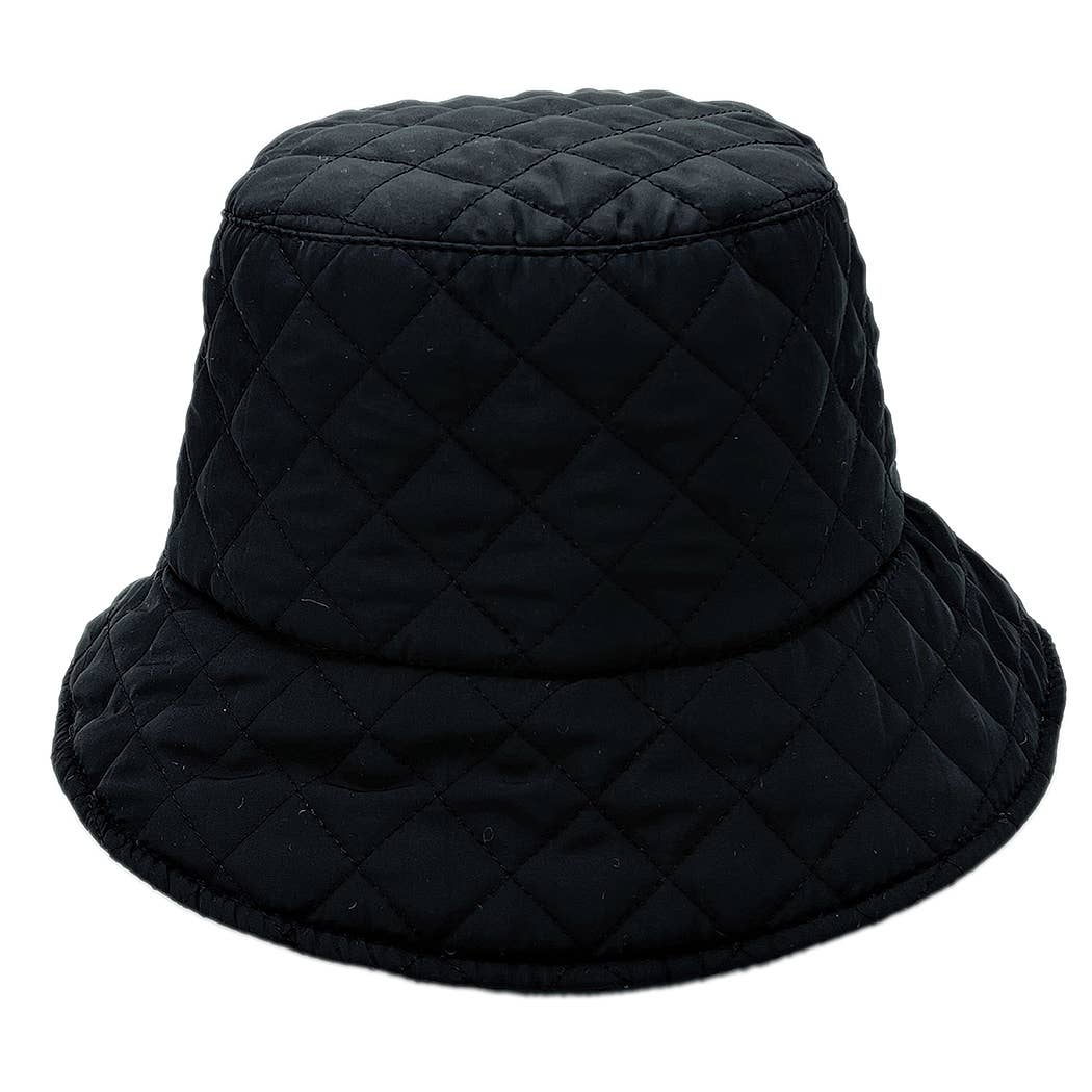 Quilted Padding Bucket Hat