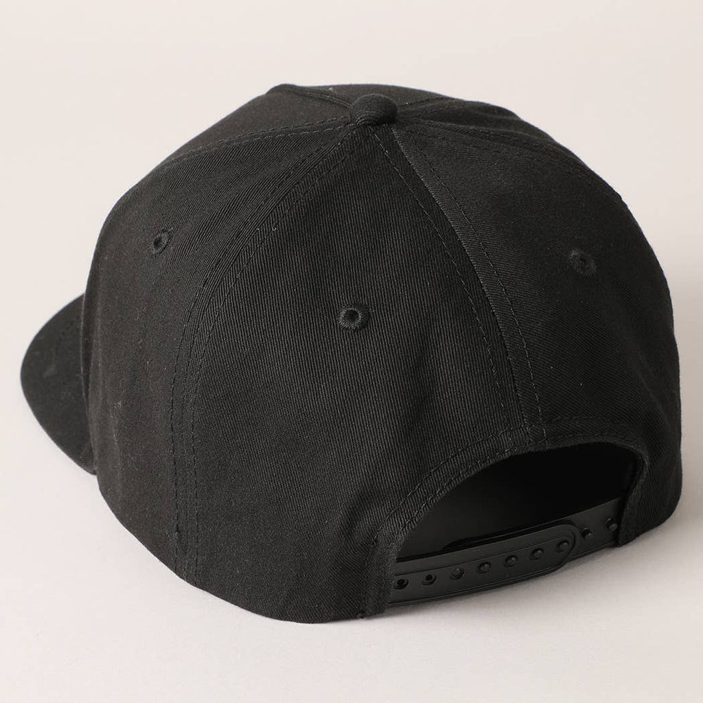 Solid Colored Cotton 5 Panel Baseball Cap