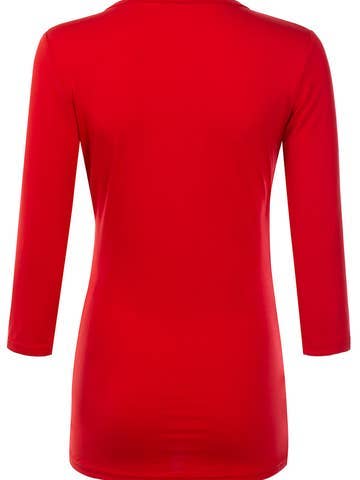 Tank Tops Deep V-Neck Surplice Wrap