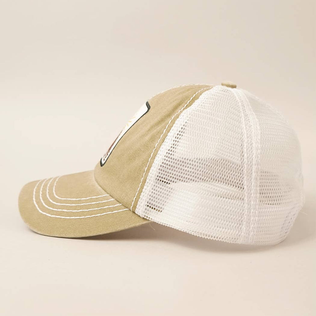 Wild Life Patch Mesh back Baseball Cap