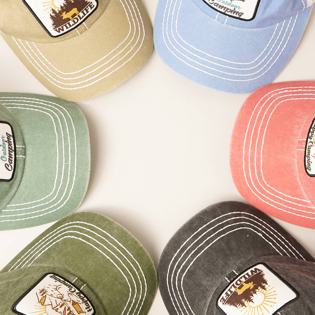 Wild Life Patch Mesh back Baseball Cap