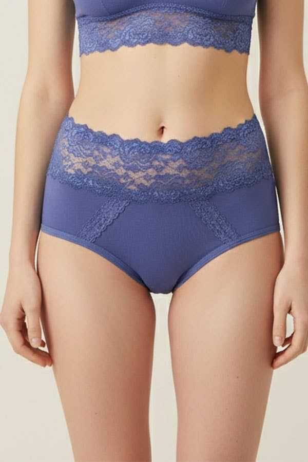 Youmita Solid Full Brief-70091-PTY-12-C01