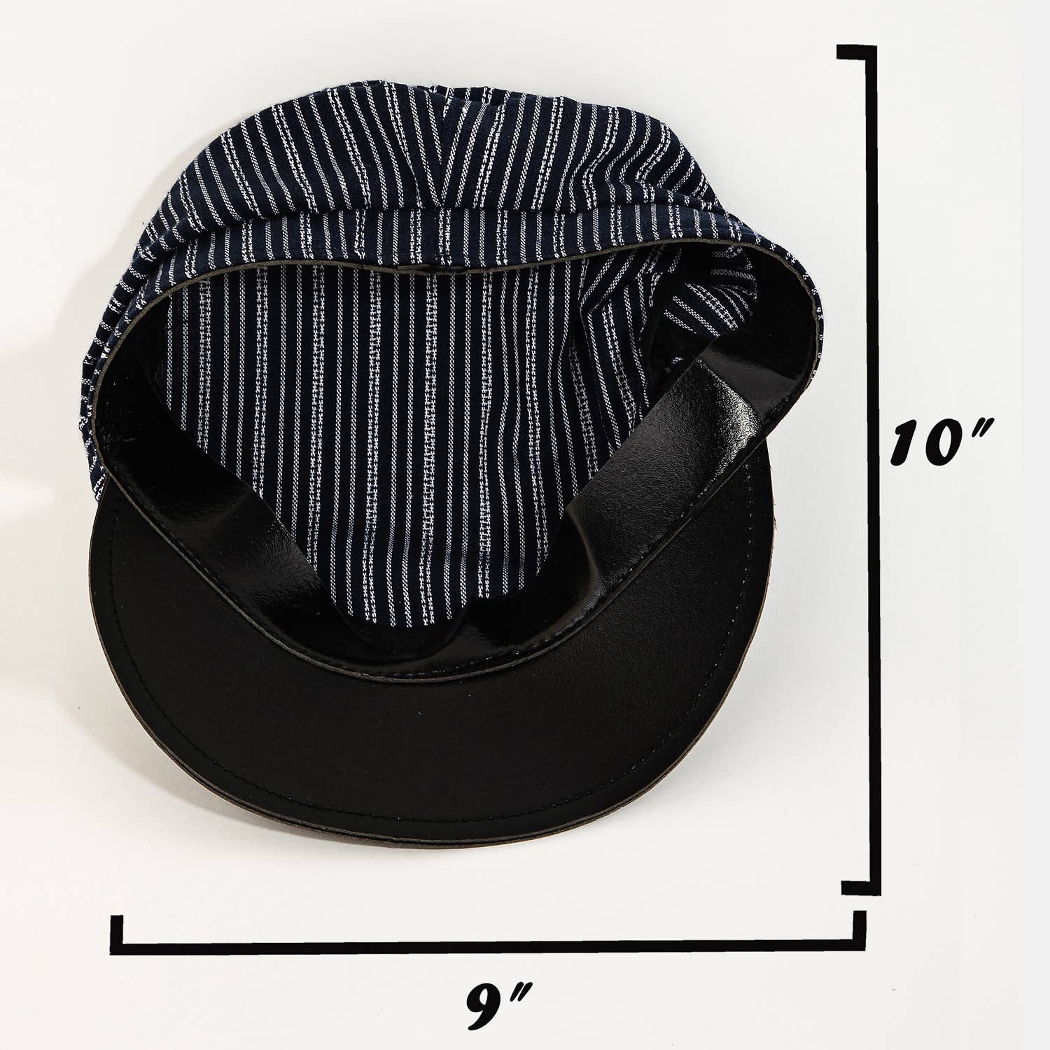 Pin Stripe Cabbie Hat