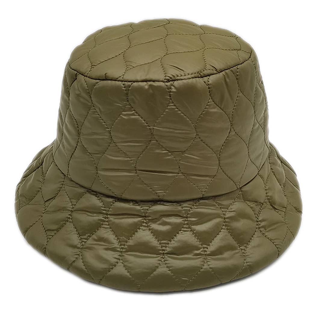 Women's Short Brim Wave Padded Lightweight Bucket Hat