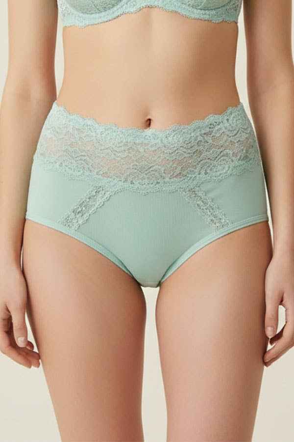 Youmita Solid Full Brief-70091-PTY-12-C01