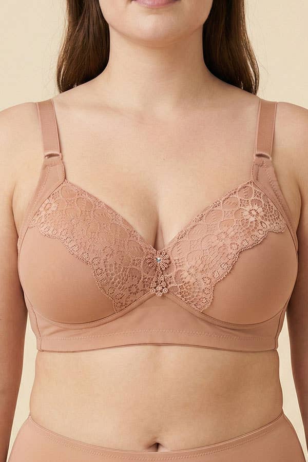 No Underwire, Adjustable Straps Bra -89124-BRA-C03