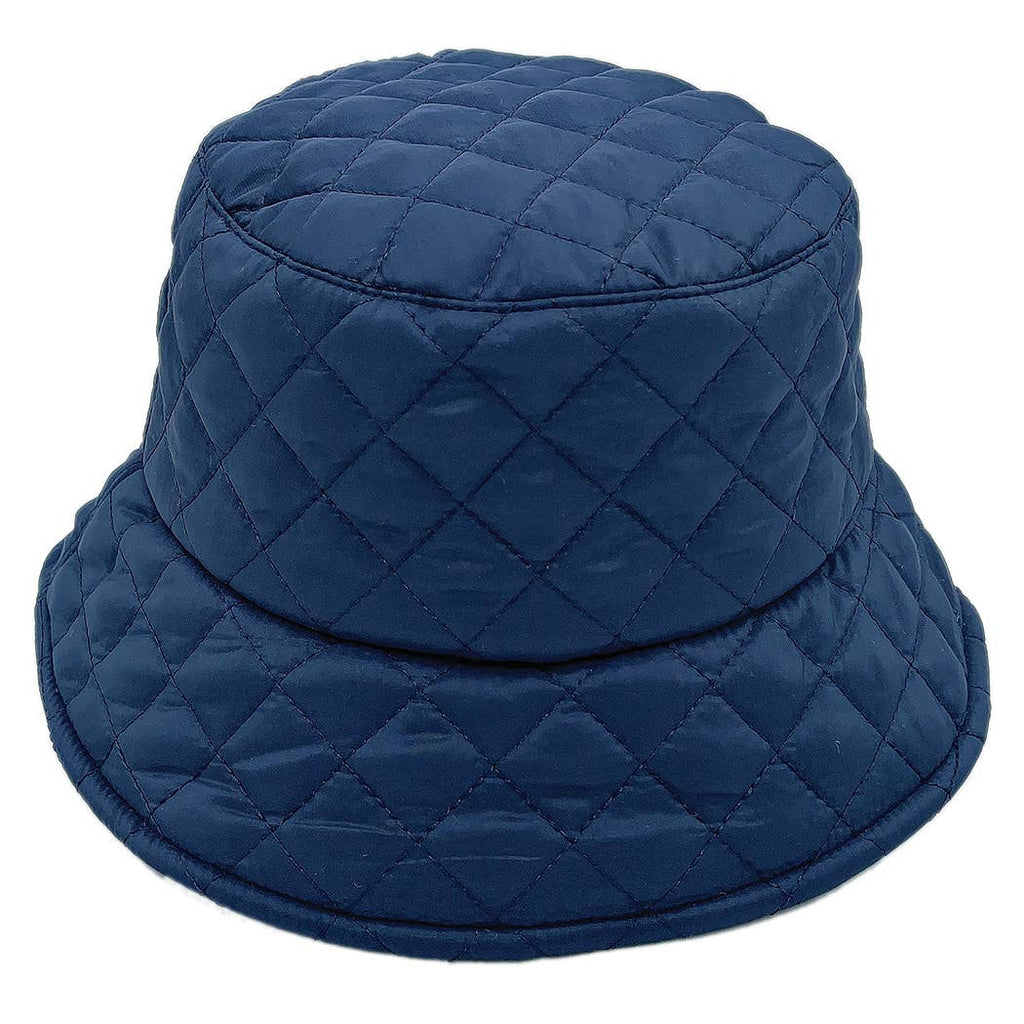 Quilted Padding Bucket Hat